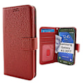 Miniatyrbild 2 av 10: New Standcase Wallet Samsung Galaxy A3 2017 (A320F) (Röd) Röd