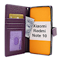 Miniatyrbild 10 av 11: New Standcase Wallet Xiaomi Redmi Note 10 Svart
