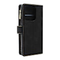 Miniatyrbild 4 av 11: XL Xiaomi Redmi Note 14 4G Lyx Plånboksfodral Svart