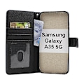 Miniatyrbild 2 av 11: New Standcase Wallet Samsung Galaxy A35 5G Svart
