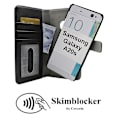 Miniatyrbild 2 av 11: Skimblocker Magnet Wallet Samsung Galaxy A20s (A207F/DS) (Svart) Svart