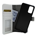 Miniatyrbild 8 av 10: Skimblocker Magnet Wallet Samsung Galaxy S20 Plus (G986B) Vit
