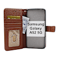 Miniatyrbild 8 av 11: New Standcase Wallet Samsung Galaxy A52 5G (A525F / A526B) Svart
