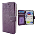 Miniatyrbild 2 av 8: New Standcase Wallet Samsung Galaxy S5 (G900F/G903F) Lila