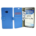 Miniatyrbild 1 av 6: Standcase Wallet HTC U11 Life Blå
