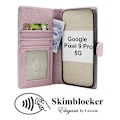 Miniatyrbild 10 av 11: Skimblocker Google Pixel 9 / Pixel 9 Pro 5G Plånboksfodral Petrol