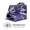 Miniatyrbild 7 av 9: Skimblocker Sony Xperia 5 Plånboksfodral Design
