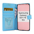 Miniatyrbild 7 av 11: New Standcase Wallet Samsung Galaxy S21 FE 5G (SM-G990B) Hotpink