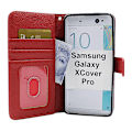 Miniatyrbild 1 av 9: New Standcase Wallet Samsung Galaxy XCover Pro (G715F/DS) Röd