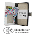 Miniatyrbild 1 av 3: Skimblocker iPhone 11 & iPhone XR Plånboksfodral Design