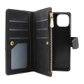 Miniatyrbild 6 av 11: XL Standcase Lyxfodral iPhone 14 (6.1) Vinröd