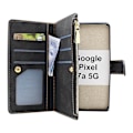 Miniatyrbild 2 av 11: XL Standcase Lyxfodral Google Pixel 7a 5G Lila