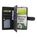 Miniatyrbild 2 av 11: XL Standcase Lyxfodral Samsung Galaxy A71 (A715F/DS) Marinblå