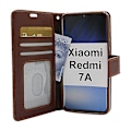 Miniatyrbild 1 av 7: Crazy Horse Wallet Xiaomi Redmi 7A Brun