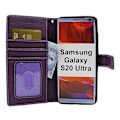 Miniatyrbild 1 av 9: New Standcase Wallet Samsung Galaxy S20 Ultra (G988B) Lila