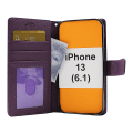Miniatyrbild 10 av 11: New Standcase Wallet iPhone 13 (6.1) Ljusblå