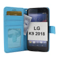 Miniatyrbild 1 av 8: New Standcase Wallet LG K9 2018 (LMX210) Ljusblå