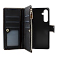 Miniatyrbild 5 av 11: XL Standcase Lyxfodral Samsung Galaxy A55 5G (SM-A556B) Svart