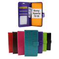 Miniatyrbild 1 av 11: Crazy Horse Wallet Sony Xperia 10 III (XQ-BT52) Röd