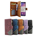Miniatyrbild 1 av 11: XL Standcase Lyxfodral Samsung Galaxy S10 Plus (G975F) Svart
