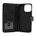Miniatyrbild 5 av 11: New Standcase iPhone 16 Pro Max Plånboksfodral Svart