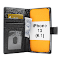 Miniatyrbild 2 av 11: New Standcase Wallet iPhone 13 (6.1) Svart