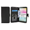 Miniatyrbild 6 av 11: New Standcase Wallet ZTE Blade A512 (Svart) Svart