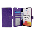 Miniatyrbild 1 av 5: Crazy Horse Wallet Samsung Galaxy A10 (A105F/DS) Lila