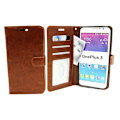 Miniatyrbild 2 av 6: Crazy Horse Wallet OnePlus 5 Brun