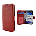 Miniatyrbild 1 av 8: New Standcase Wallet Samsung Galaxy Xcover 3 (SM-G388F) Röd