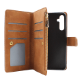 Miniatyrbild 11 av 11: XL Standcase Lyxfodral Samsung Galaxy A34 5G Brun