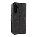 Miniatyrbild 4 av 11: Flower Standcase Wallet Samsung Galaxy A54 5G Blå