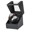 Miniatyrbild 3 av 5: Automatisk klockuppdragare USB-strömförsörjning Används globalt Tyst Mabuchi-motor Mekanisk klockrotation Stativfodral Kolfiber