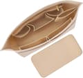 Handväska Organizer Insats - Inre Väska Organizer för Handväskor (2-Pack) - Beige