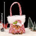 Miniatyrbild 5 av 5: 4-pack julklappspåsar, julklappspåse för julafton, godispåse, julklappspåse för äpplen, presentpåse för juldekoration (YJD)