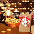 Miniatyrbild 5 av 5: Set med 6 Julklappspåsar i Kraftpapper, Julklappspåsar för Presenter