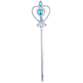 Miniatyrbillede 3 af 3: Elsa prinsessekjole + tryllestav/handsker 100 cl