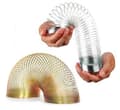 Stor Metall Slinky - Fjädergyllene guld_MGF