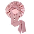 Satin Bonnet Sovmössa - Bekväm hårinpackning för sömn