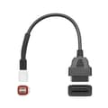 Autoadapterikaapelin liitin OBD - 4 PIN USB-liitäntään moottoripyörälle