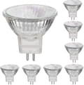 12V 35W Halogenlampor Gu5.3 Spot Base Varmvit, Dimbar, 8-pack szrh a-s_MGF