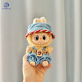 Miniatyrbillede 1 af 7: /NC/POP MART Labubu Macaron Legetøj Have a Seat Labubu Tøjsæt og Tilbehør Labubu Tøj 17cm Designere 34