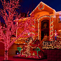 Miniatyrbillede 3 af 5: Lyse 20 meter 200 LED Julelys, Julelysstreng Forbindelse Rød Red 400 LED