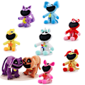 Miniatyrbilde 2 av 9: Poppy Playtime Poppy Playtime Smilende Skummel Smilende Dyr Plysj Som Vist As shown Set 2