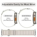 Miniatyrbilde 3 av 5: 4-pakning Alpin reim for A-pple Watch 10 Nylon armbånd for iWatch Series 10 9 8 SE 4 3 7 6 5 42mm 44mm 45mm 49mm