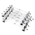 10-pack - Klädhängare / Byxhängare - Hängare med klämmor Silver
