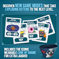 Miniatyrbild 3 av 6: \"Exploding Kittens' Recipes for Disaster Exploding Kittens Deluxe Spelset - Kortspel för Vuxna, Tonåringar och Barn - Roliga Familjespel\"