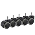 Kontorsstol Hjul, 5-pack, Passar IKEA Stol (10mm x 22mm) Kraftiga_MGF