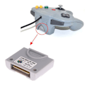 Miniatyrbild 1 av 5: 1:a Minneskort Nintendo 64-kontroll N64-kontrollpaket Expa En Storlek
