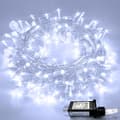 Varmvita julbelysning inomhus, 10 meter 100 LED-julbelysning_MGF White